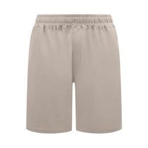 Duke Mens Mitchell 3 D555 Stretch Plain Elasticated Waist Kingsize Shorts / Ston